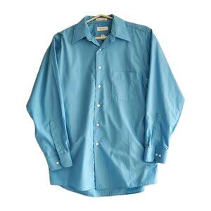 Van Heusen Long Sleeve Dress Shirt Mens Medium 15.5 32/33